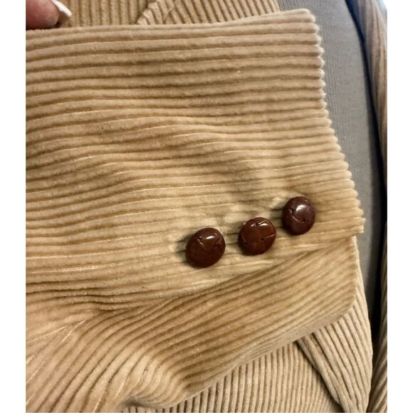 Woodmere Men’d Corduroy 2-Button Sport Coat Tan Sz. 42 Lined Substantial - Picture 9 of 15